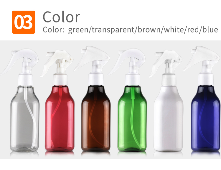 colorful wholeset spray bottle