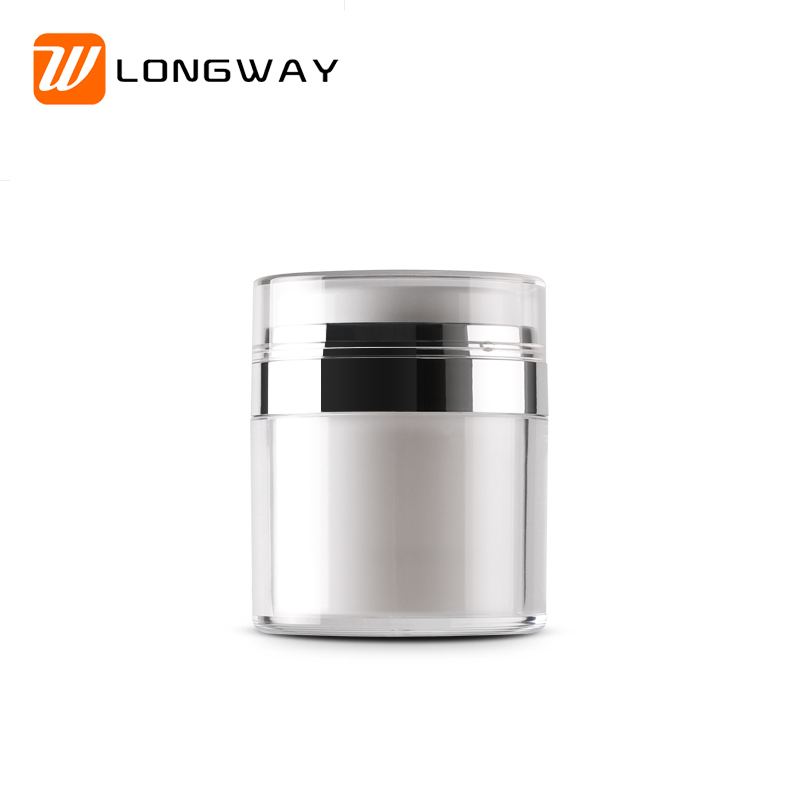 30g acrylic material lotion airless jar