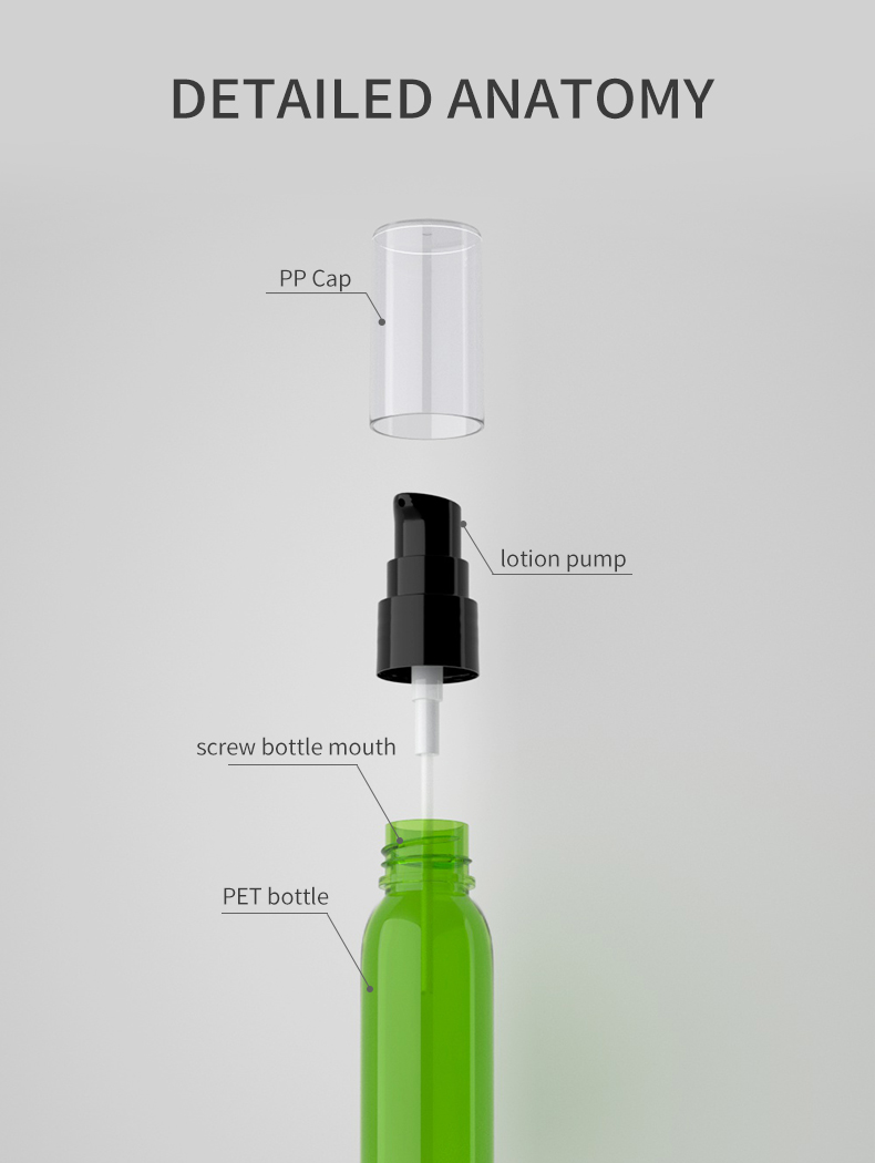 30ml pet lotion bottle