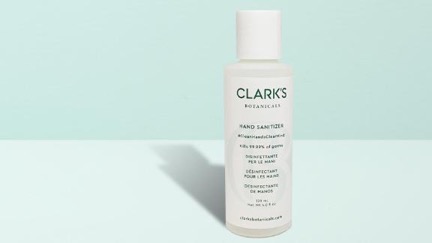 Clark’s Botanicals Hand Sanitizer bottle