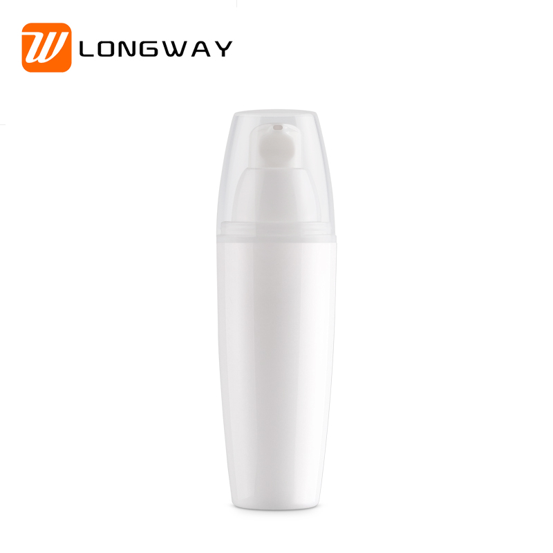 LW-A22 pure white lotion travel bottle1
