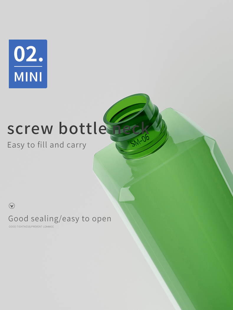 plastic wmpty hand bottle