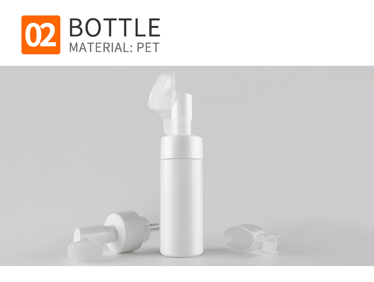 PET white liquid container