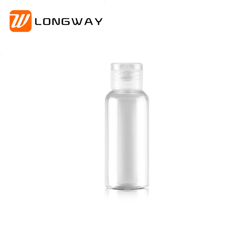 50ml Plastic empty colorful  butterfly cover bottle 