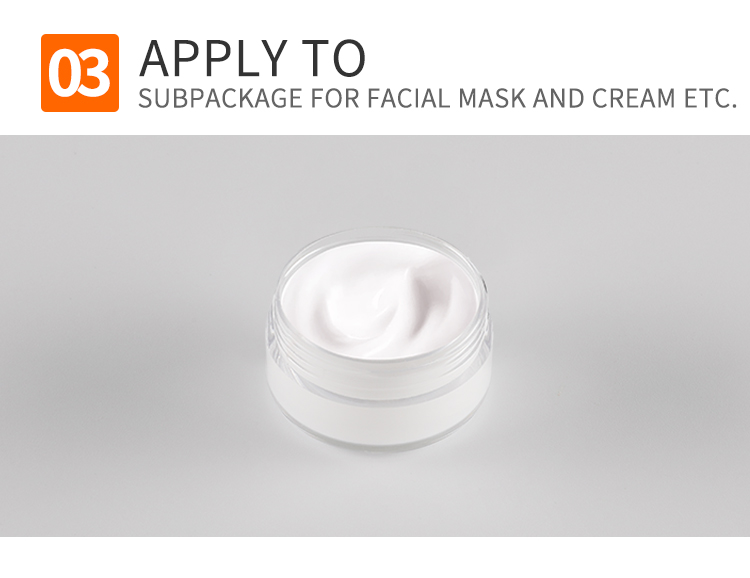 facial mask cream jar