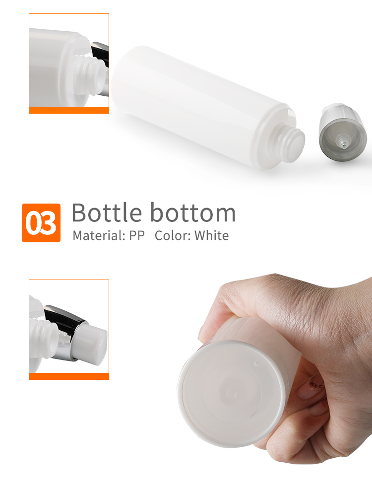 pp material lotion bottle
