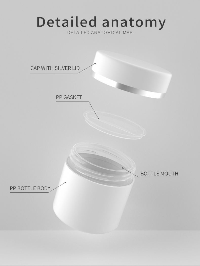 recyclable plastic jar