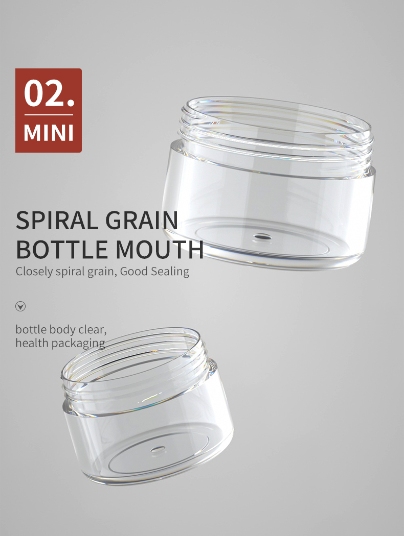 spiral grain bottle jar