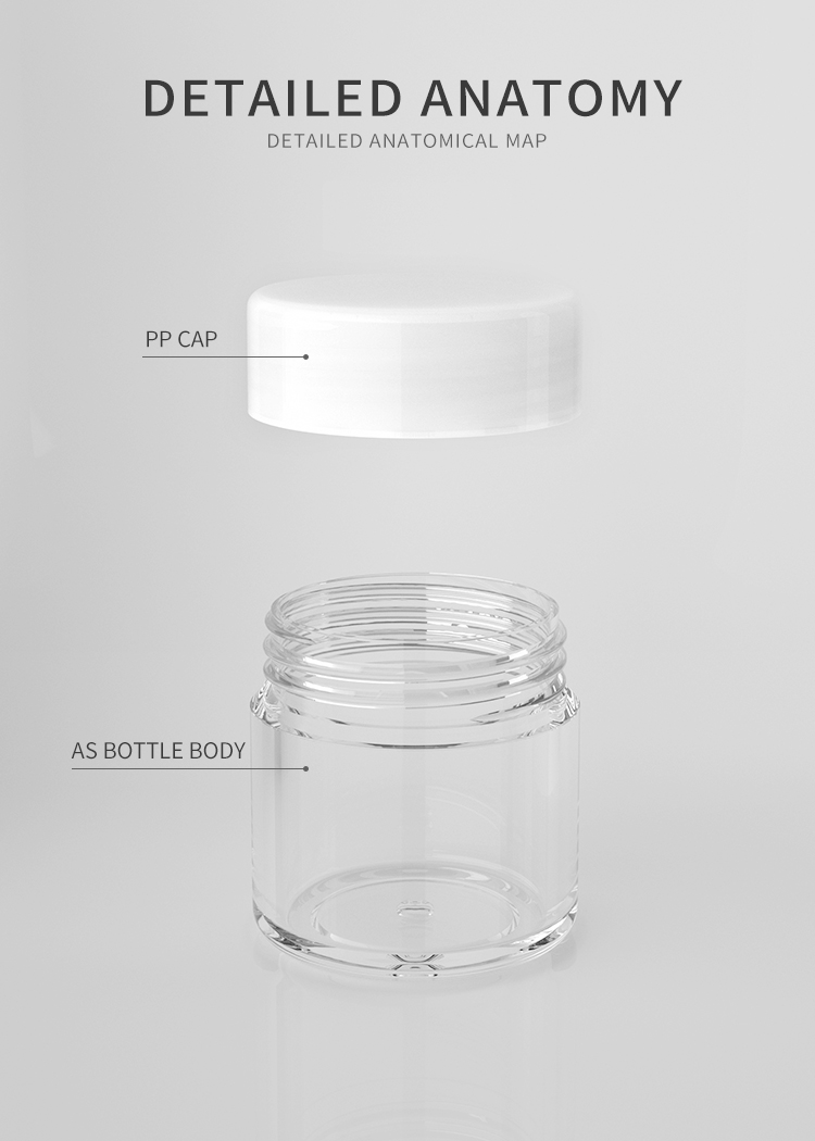 transparent cream jar4