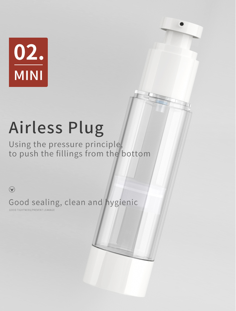 white airless pump bottle10